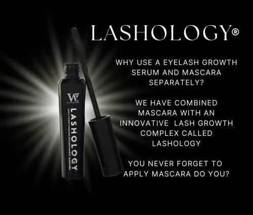 Watermans Lashology Eyelash Growth Mascara in Black – Lash Serum & Mascara for Thicker, Stronger, Fuller, Longer Lashes Avelisse