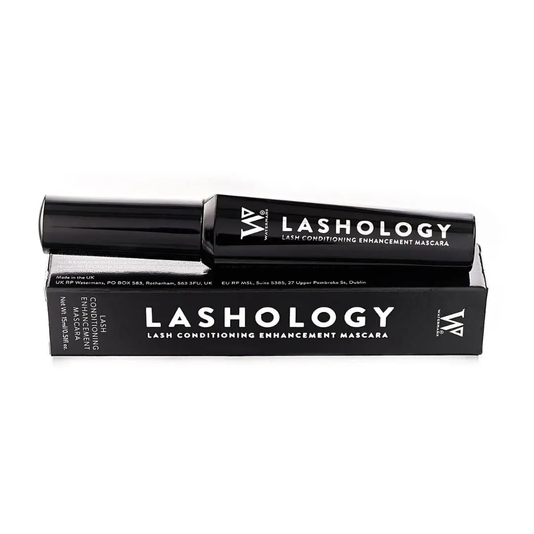Watermans Lashology Eyelash Growth Mascara in Black – Lash Serum & Mascara for Thicker, Stronger, Fuller, Longer Lashes Avelisse