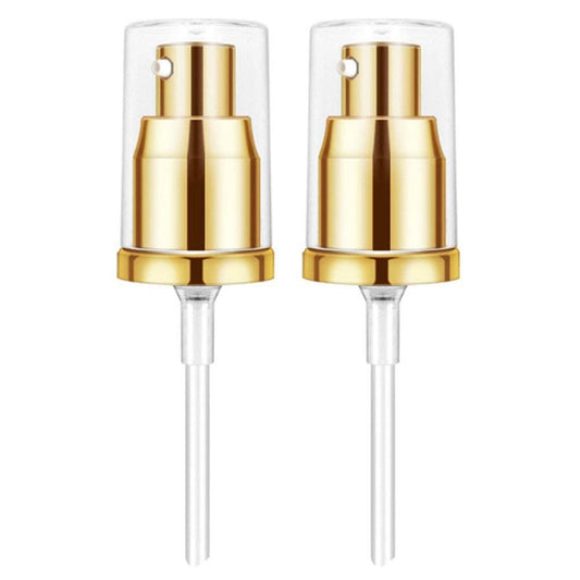 OBHRRY 2-Pack Foundation Pump Compatible with Estée Lauder Double Wear Foundation (Upgrade) – Gold