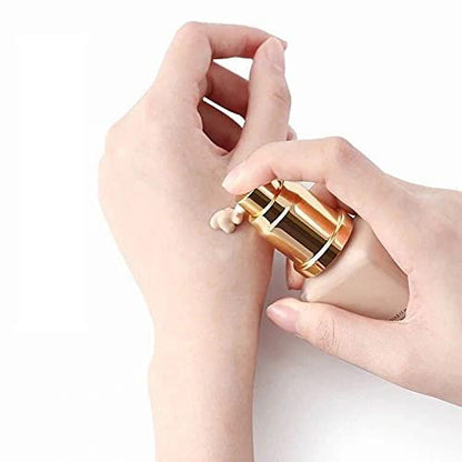 OBHRRY 2-Pack Foundation Pump Compatible with Estée Lauder Double Wear Foundation (Upgrade) – Gold