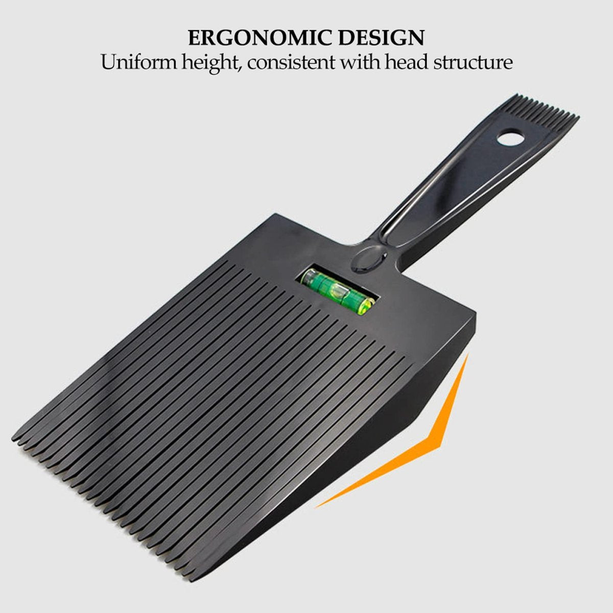 Joyzan Flat Top Guide Hair Comb - Precision Leveling Comb for Barber Cuts, Clipper Cutting Angle Adjustment, Large Teeth Styling Tool for Home and Salon - görsel 7