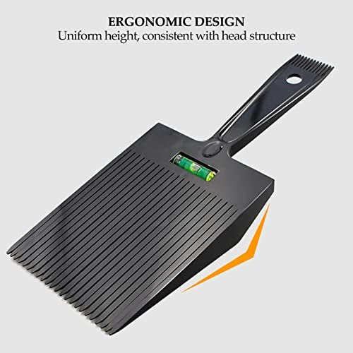 Joyzan Flat Top Guide Hair Comb - Precision Leveling Comb for Barber Cuts, Clipper Cutting Angle Adjustment, Large Teeth Styling Tool for Home and Salon - görsel 8