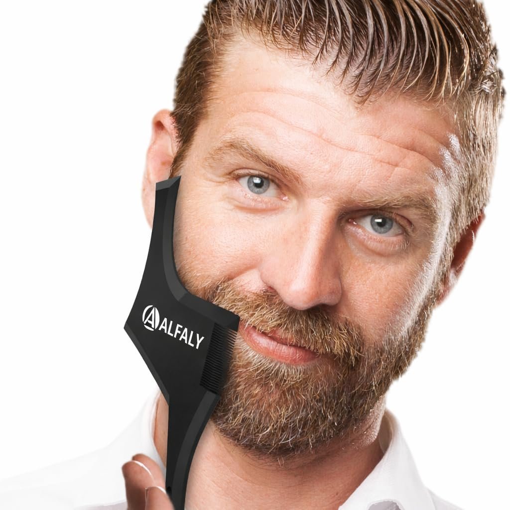Alfaly Beard Shaper Kit – Precision Lineup & Guide Tool for Perfect Beard Styling - görsel 13