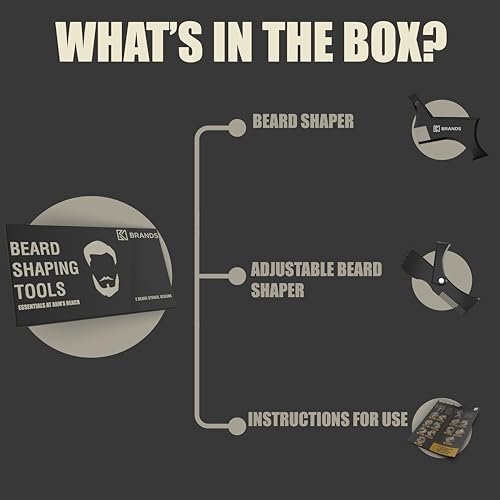 Alfaly Beard Shaper Kit – Precision Lineup & Guide Tool for Perfect Beard Styling - görsel 4