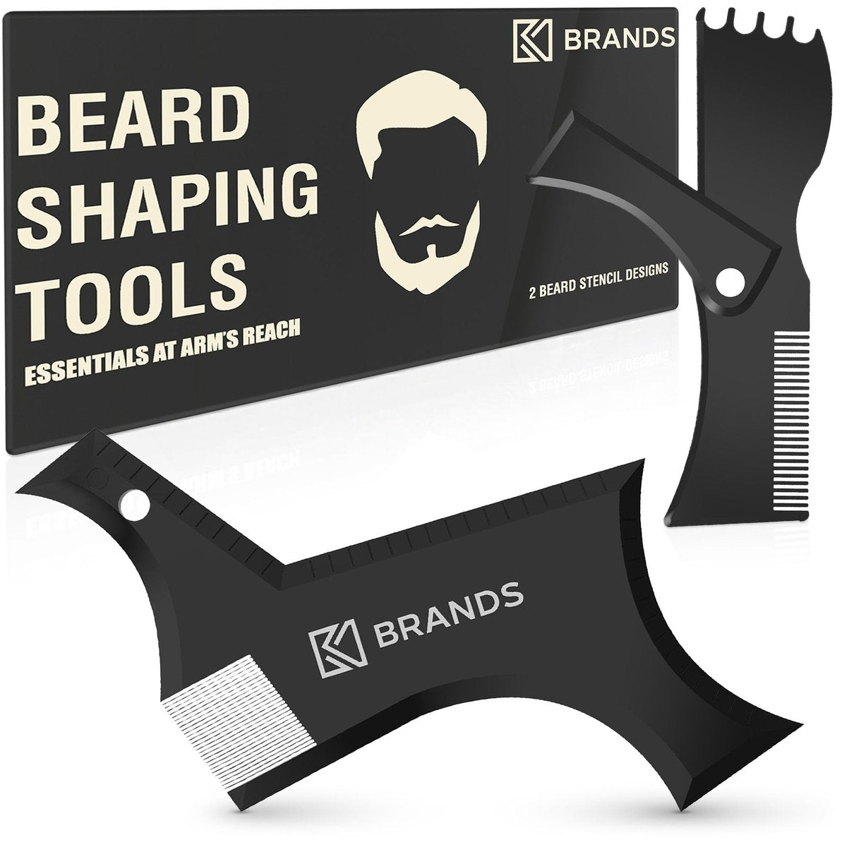 Alfaly Beard Shaper Kit – Precision Lineup & Guide Tool for Perfect Beard Styling - görsel 1