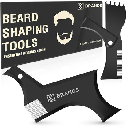 Alfaly Beard Shaper Kit – Precision Lineup & Guide Tool for Perfect Beard Styling