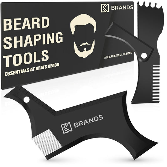 Alfaly Beard Shaper Kit – Precision Lineup & Guide Tool for Perfect Beard Styling