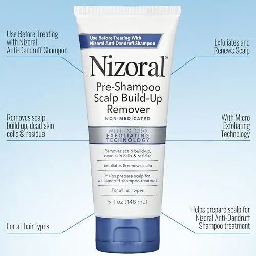 Nizoral Pre-Shampoo Scalp Build-Up Remover – Exfoliates and Renews to Prepare for Anti-Dandruff Treatment, 5 oz Avelisse