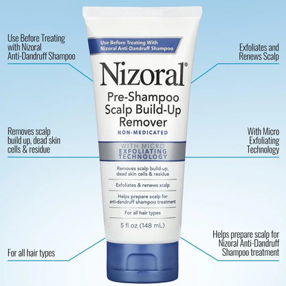 Nizoral Pre-Shampoo Scalp Build-Up Remover – Exfoliates and Renews to Prepare for Anti-Dandruff Treatment, 5 oz Avelisse