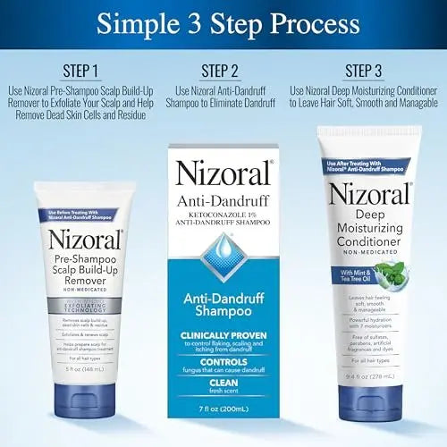 Nizoral Pre-Shampoo Scalp Build-Up Remover – Exfoliates and Renews to Prepare for Anti-Dandruff Treatment, 5 oz Avelisse