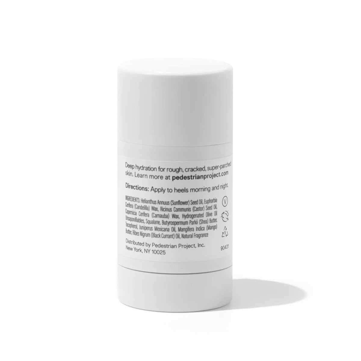 Pedestrian Project Cracked Heel Repair Foot Care Balm – Smooths & Fills Cracks with Shea & Mango Butters, Vegan & Cruelty Free, 1 oz Avelisse