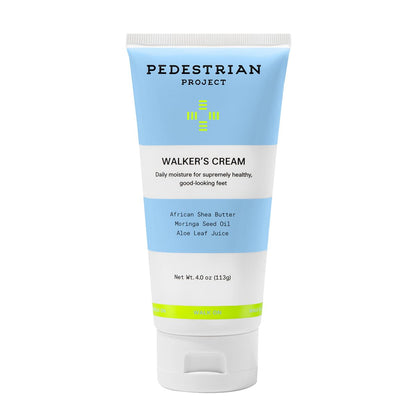 Pedestrian Project Walker’s Foot Cream - Hydrates, Softens & Smooths Calluses & Dry Feet with Shea Butter, Moringa Seed Oil & Aloe - Vegan, Cruelty-Free Foot Care, 4 oz Avelisse