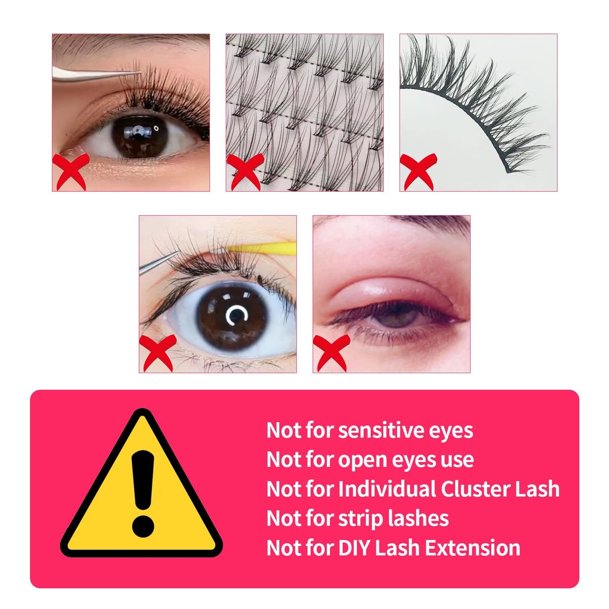 VEYES INC Eyelash Extension Glue - 0.5-1 Second Drying, Black Adhesive (5ml) for Professional Lash Techs, Up to 8 Weeks Retention - görsel 9