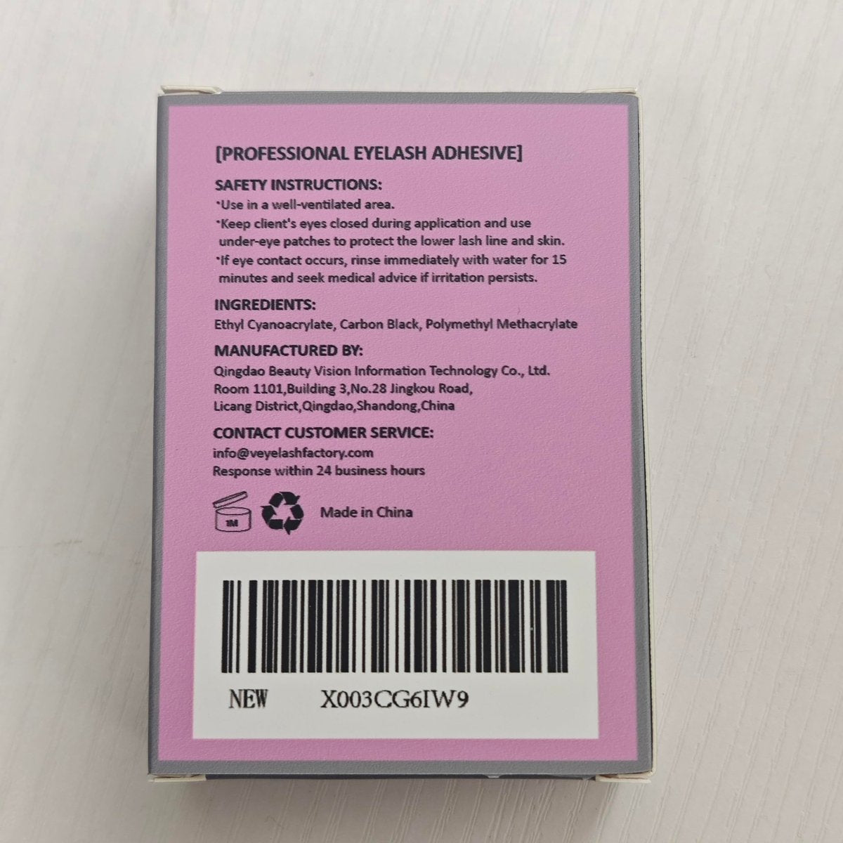 VEYES INC Eyelash Extension Glue - 0.5-1 Second Drying, Black Adhesive (5ml) for Professional Lash Techs, Up to 8 Weeks Retention - görsel 15