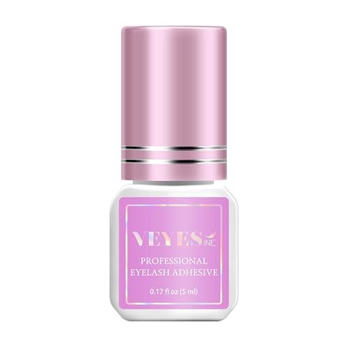 VEYES INC Eyelash Extension Glue - 0.5-1 Second Drying, Black Adhesive (5ml) for Professional Lash Techs, Up to 8 Weeks Retention - görsel 2