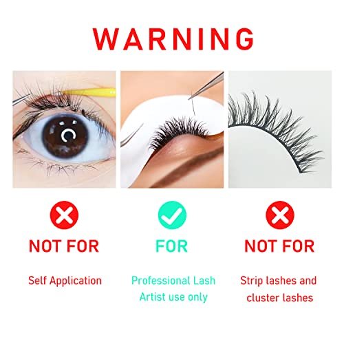 VEYES INC Eyelash Extension Glue - 0.5-1 Second Drying, Black Adhesive (5ml) for Professional Lash Techs, Up to 8 Weeks Retention - görsel 8