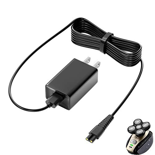 vhbw 5V Power Cord Replacement for Freebird FlexSeries, Telfun, Roziapro, vsmooth, Roziaplus Electric Head & Body Hair Shaver Charger Avelisse