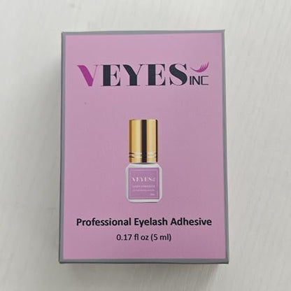 VEYES INC Lash Glue 5 ML – 1-2 Sec Drying Time, 8 Weeks Bonding Black Eyelash Extension Adhesive Avelisse