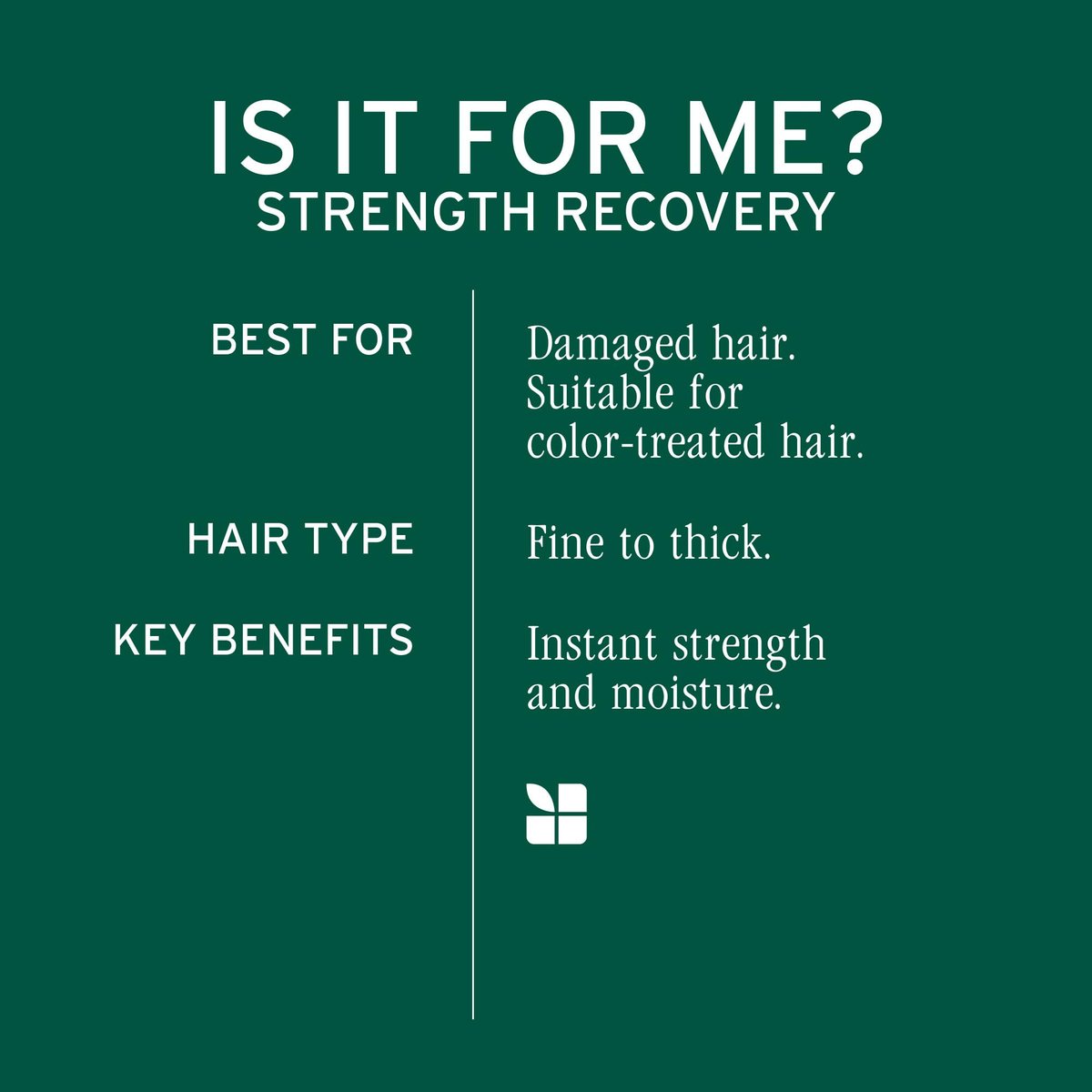 Biolage Strength Recovery Deep Treatment – Nourishing Hair Mask with Olive Squalane & Proteins, Vegan & Paraben-Free, 3.3 Fl Oz Avelisse