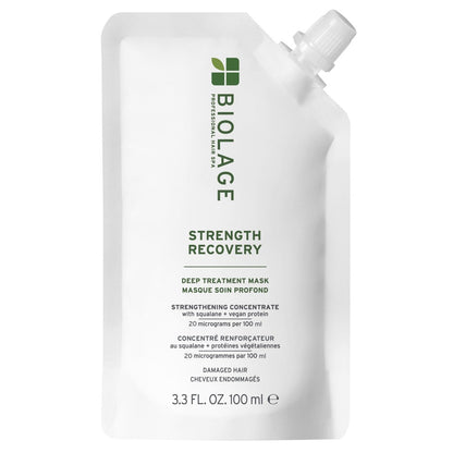 Biolage Strength Recovery Deep Treatment – Nourishing Hair Mask with Olive Squalane & Proteins, Vegan & Paraben-Free, 3.3 Fl Oz Avelisse