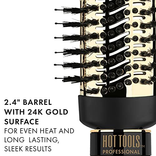 Hot Tools Pro Artist 24K Gold One-Step Small Detachable Blowout & Volumizer – Salon-Quality Blowouts at Home Avelisse