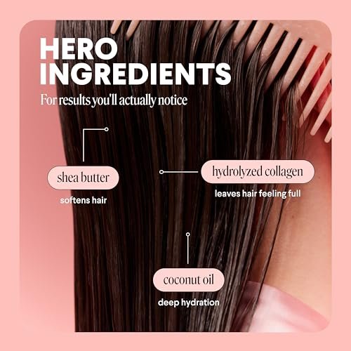 MONDAY HAIRCARE Volume Shampoo & Conditioner Set for Thin, Fine, and Oily Hair - 12 oz Each (2 Count) with Coconut Oil, Ginger Extract, and Vitamin E - 100% Recyclable Bottles Avelisse