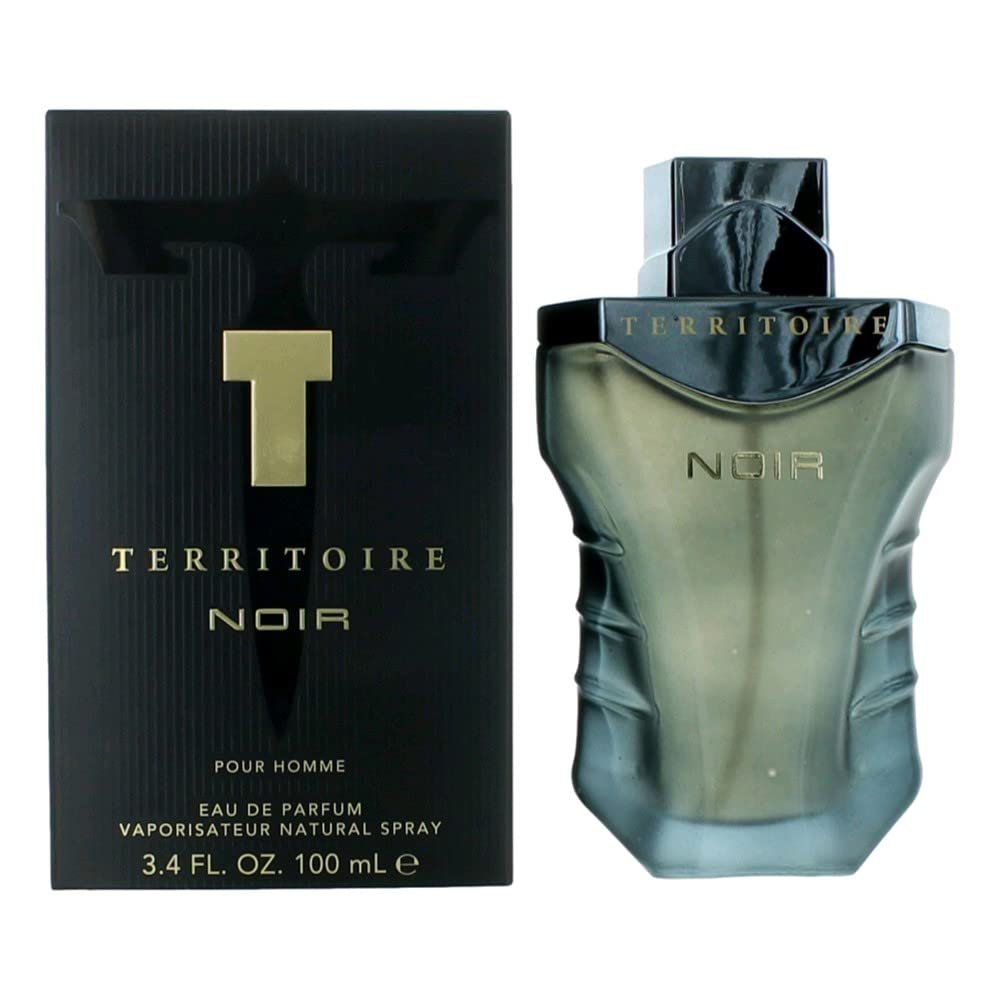 Territoire by Yzy Noir Eau De Parfum Spray for Men, 3.4 oz Avelisse