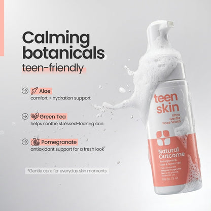 Natural Outcome Teen Skin Ultra Gentle Kids Face Wash – 5 oz Avelisse