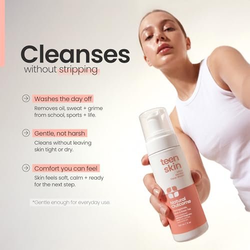 Natural Outcome Teen Skin Ultra Gentle Kids Face Wash – 5 oz Avelisse