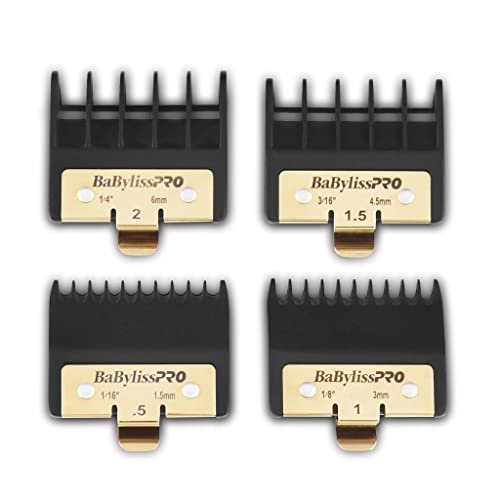BaBylissPRO Premium Trimmer Guards for FX797, FX787, FX726 – Black Avelisse
