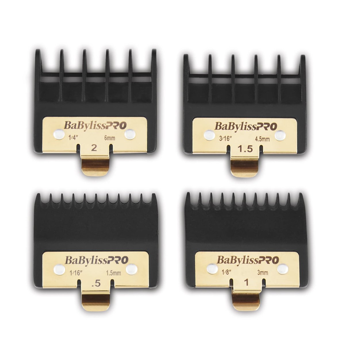 BaBylissPRO Premium Trimmer Guards for FX797, FX787, FX726 – Black Avelisse