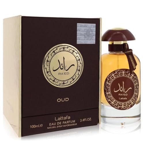 Lattafa Perfumes Ra'ed Oud Unisex Eau de Parfum Spray, 3.4 oz – Rich Oud Fragrance - görsel 4
