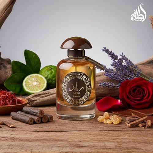 Lattafa Perfumes Ra'ed Oud Unisex Eau de Parfum Spray, 3.4 oz – Rich Oud Fragrance - görsel 12