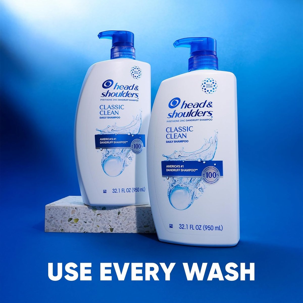 Head & Shoulders Classic Clean Anti-Dandruff Shampoo, 28.2 Fl Oz Avelisse