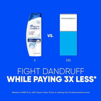 Head & Shoulders Classic Clean Anti-Dandruff Shampoo, 28.2 Fl Oz Avelisse