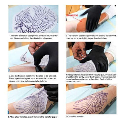 OTBK Professional Tattoo Transfer Cream - Skin-Safe Template Transfer Gel for Tattoo Artists and Body Art - Easy-to-Apply Primer for Temporary Tattoos and Professional Tattoo Supplies