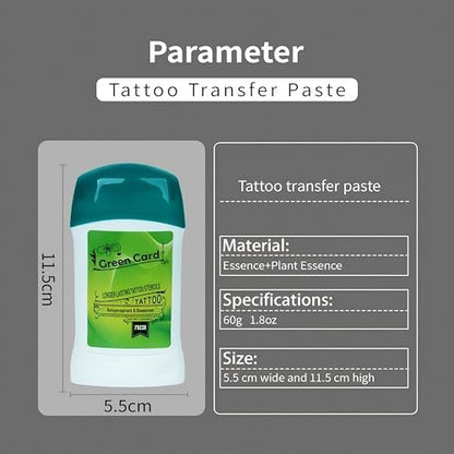 OTBK Professional Tattoo Transfer Cream - Skin-Safe Template Transfer Gel for Tattoo Artists and Body Art - Easy-to-Apply Primer for Temporary Tattoos and Professional Tattoo Supplies