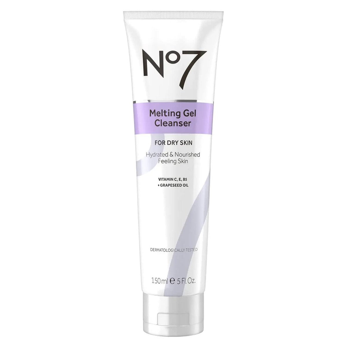 No7 Melting Gel Cleanser – Makeup Remover Balm with Vitamin C + Vitamin E – Hydrating Facial Cleanser for Dry Skin – 150 ml - görsel 1