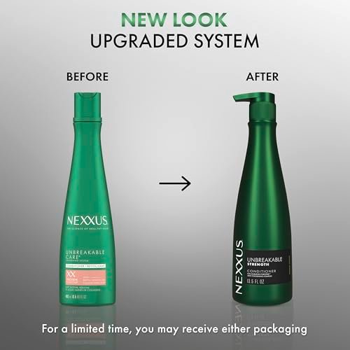 Nexxus Unbreakable Anti Breakage Conditioner for Fine and Thin Hair - Strengthening with DURAPLEX FORTIFIER Technology and Thickening Complex, 13.5 Fl Oz - görsel 6