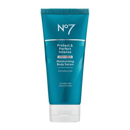 No7 Protect & Perfect Intense Advanced Body Serum – Anti-Aging Body Moisturizer with Hyaluronic Acid, Argan Oil & Collagen Peptides (6.7 oz) Avelisse