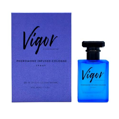 RawChemistry Vigor Pheromone Infused Cologne for Men – 1 oz | Attract & Boost Confidence Avelisse