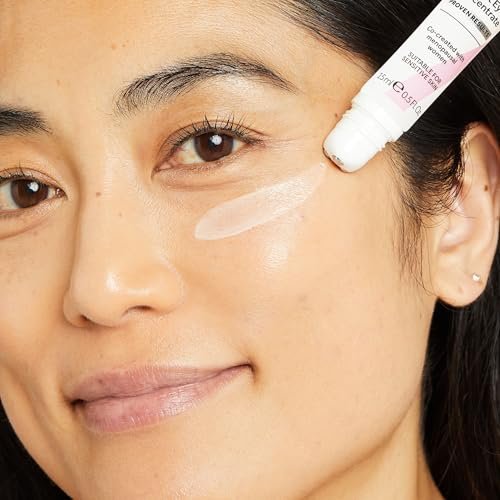 No7 Menopause Skincare Firm & Bright Eye Concentrate - Revitalizing Eye Cream for Dark Circles, Wrinkles & Under Eye Puffiness - Cooling Roller for Tired Eyes (15 ml) Avelisse