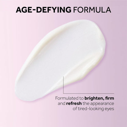 No7 Menopause Skincare Firm & Bright Eye Concentrate - Revitalizing Eye Cream for Dark Circles, Wrinkles & Under Eye Puffiness - Cooling Roller for Tired Eyes (15 ml) Avelisse