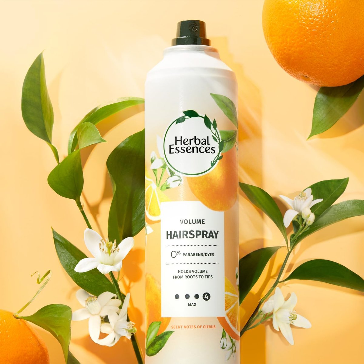 Herbal Essences Volumizing Hairspray, Strong Hold, Fresh Citrus Scent, Pack of 3 (24 oz Total) Avelisse