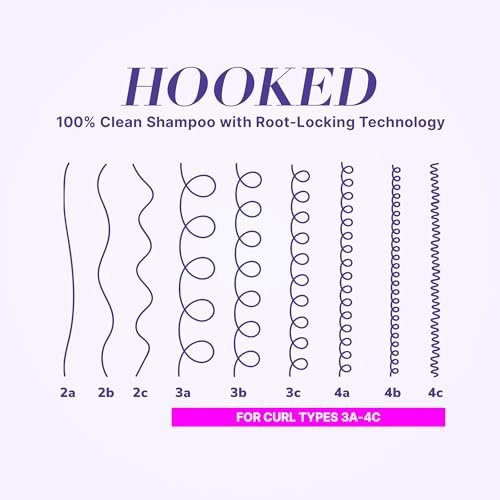 COLOR WOW Curl Wow Hooked 100% Clean Shampoo – Sulfate-Free with Root-Locking Technology for Curly Hair, Reduces Shedding, 10 Fl Oz Avelisse