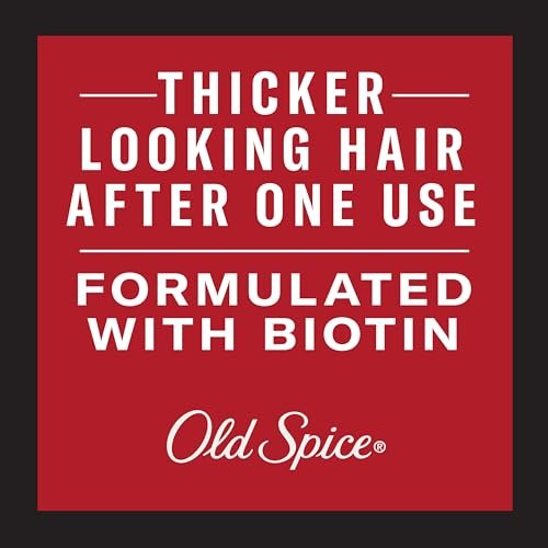 Old Spice Men's Hair Thickening Pomade - Medium Hold, Low Shine, 2.22 oz - görsel 6