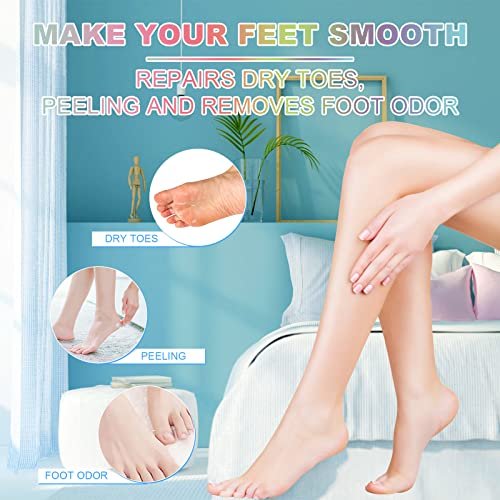 HOSPAN Organic Foot Bath Bombs Gift Set - 12 Handmade Essential Oil Foot Soaks for Sore, Tired Feet - Lavender Avelisse