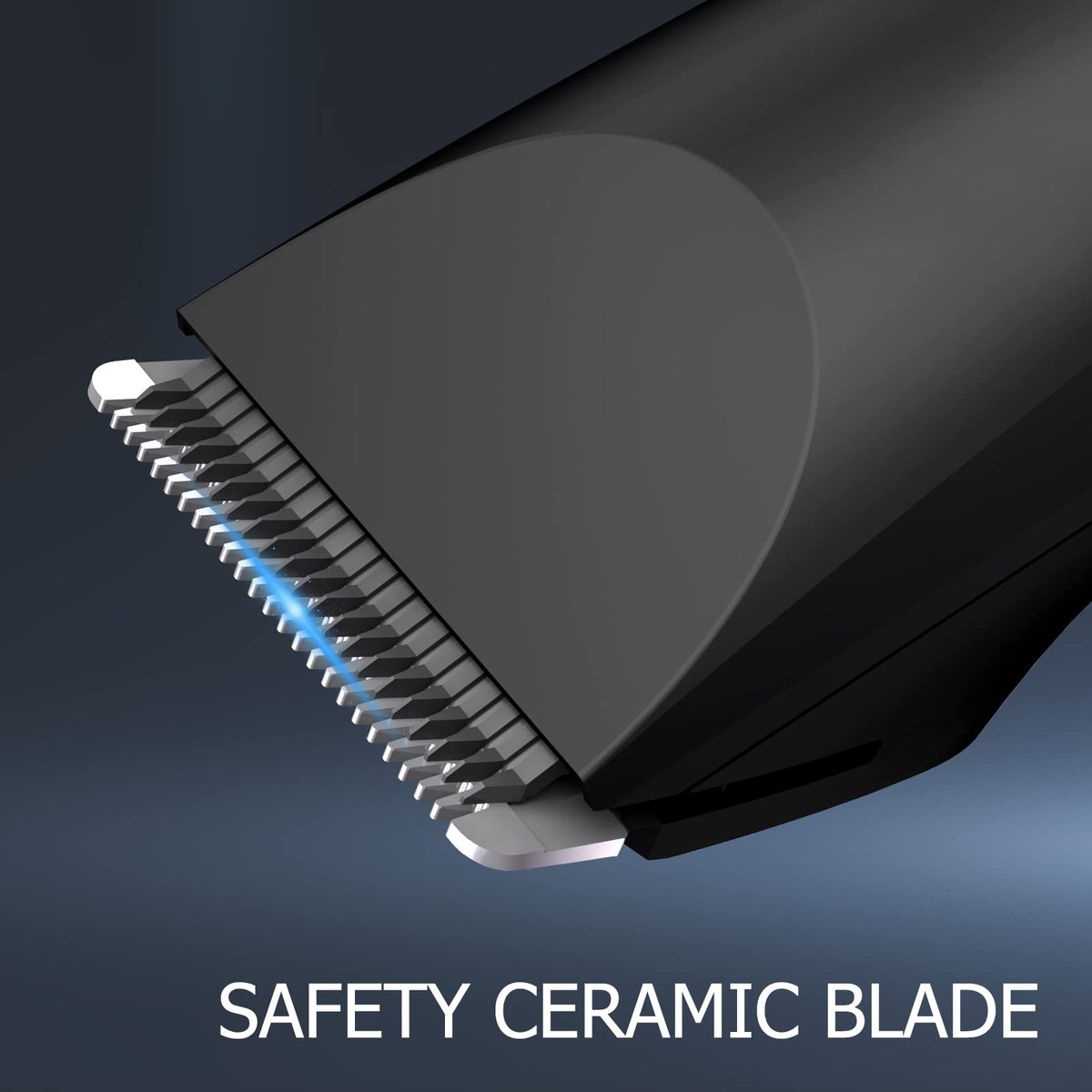 OLOV Electric Groin Hair Trimmer Replacement Blade Head - Complete Attachment with Hygienic Ceramic Blade (Black) - görsel 3