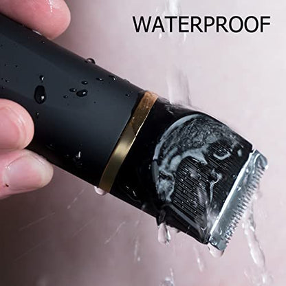 OLOV Electric Groin Hair Trimmer Replacement Blade Head - Complete Attachment with Hygienic Ceramic Blade (Black)