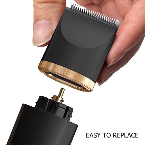 OLOV Electric Groin Hair Trimmer Replacement Blade Head - Complete Attachment with Hygienic Ceramic Blade (Black) - görsel 6